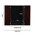 thumbnail image 4 of Viper Metropolitan Mahogany Soft Tip Dartboard Cabinet and Viper 797 Electronic Dartboard, 4 of 4