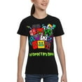 thumbnail image 5 of Geometry Dash Kids T-Shirt 3d Printed Graphic T-Shirts Boys And Girls Short Sleeve Shirts For Youth Kids X-Small, 5 of 7