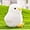 White, variant on 5 Inch Small Yellow Chick Plush Toys Chicken Stuffed Toys Kawaii Companion Plush Dolls - White