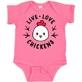 thumbnail image 3 of Inktastic Live Love Chickens Boys or Girls Baby Bodysuit, 3 of 5