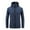 Dark Blue, variant on hotojiny Big and Tall Men's Rain Jacket Lightweight Long Sleeve Windbreaker Hooded Coat for Outdoor Hiking Fishing Travel