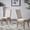 Beige, variant on iNSPIRE Q Kirk Contemporary Nailhead Light Distressed Natural Finish Linen Dining Chair, Grey (Set of 2)