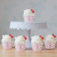 thumbnail image 5 of Cosmos 24 Piezas Envoltorios Para Cupcakes Forros Decorativos Para Cupcakes Soportes De Encaje Para Cupcakes Fundas De Papel Para Pasteles Para Hornear Tazas Muffins Bandeja Para Pasteles Envoltorios, 5 of 5