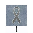 thumbnail image 1 of 4.25 W x 7 H In. Grey Ribbon for Brain Cancer Awareness Leash or Key Holder, 1 of 1