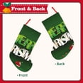 thumbnail image 2 of Lsque 18 Inches Merry Christmas Pattern Christmas Stockings Hanging Ornaments,Knitted Xmas Fireplace Hanging Stocking,Holiday Decoration, 2 of 7