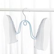 Wzzjkit Shoe Rack for Closet, Shoe Drying Rack Drying Shoes Accessories Outdoor Balcony Drying Shoes Windproof Hook Shelf Hanger Home Hanging Clothes Sandals Rack Color Shoe Drying Rack, Shoe Rack