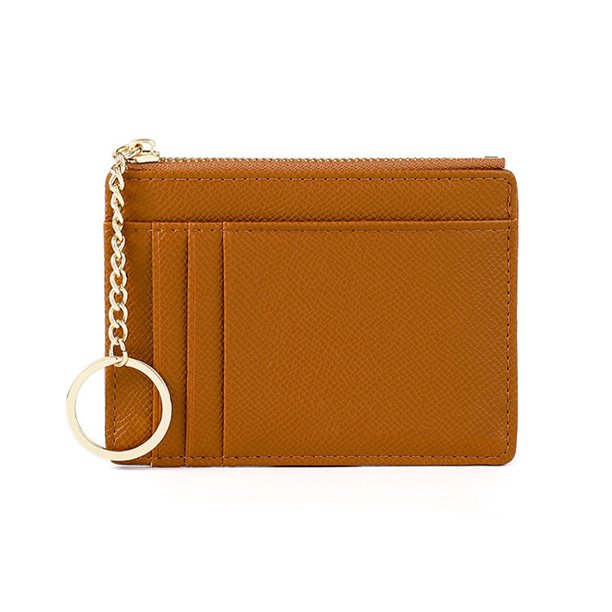 Tarjetero en color liso, mini llavero, cartera pequeña MFZFUKR CPB-US-PSF905-2