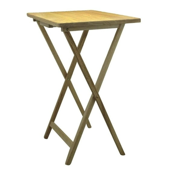 Mesa Plegable Mainstays de Madera Café