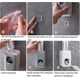 thumbnail image 4 of Dispensador de pasta de dientes , dispensador automático de exprimidor de pasta de dientes para niños y duchas familiares (gris), 4 of 5
