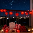 thumbnail image 6 of OAVQHLG3B Heart String Lights,Valentines Day Lights with 9 Red 3D Heart Lights,Plug in Heart Lights for Valentine's Day Bedroom Home Wedding Anniversary Indoor Outdoor Decor 37.8Inch, 6 of 6