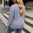 thumbnail image 6 of Enjoytime Plus Size Tops for Women Trendy Knit V-Neck Long Sleeve Shirts Loose Casual Fashion Fall Clothes 2026, 6 of 6