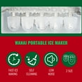 WANAI Ice Maker Countertop 26lbs/24H Bullet Ice Cubes Portable Self