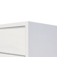 thumbnail image 3 of Buró ALTEREGO DESIGN Blanco con 2 cajones Patas Metálicas Color Negro y Estructura de Madera MDF, 3 of 4