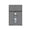 Black, variant on Cigarette Case with Lighter USB Rechargeable – Large Capacity Crush-Proof Windproof Alloy ABS Cigarette Holder, Sealed Waterproof Protective Travel Case, Black Gray