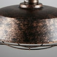 thumbnail image 2 of unbranded Industrial Style Ceiling Lamp Perfect Decoration 28.00X26.00X26.00CM Brown, 2 of 5