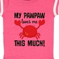 thumbnail image 4 of Inktastic My Pawpaw Loves Me Boys or Girls Baby Bodysuit, 4 of 5