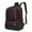 Black and rose red, variant on Waterproof Basketball Gear Bag Training Sports Backpack with Shoe Compartment Large Capacity Basketball Bag Enduring