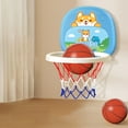 thumbnail image 3 of Indoor Hanging Basketball Hoop, Mini Basketball Set, Wall Mount Hoop, Toss Game, Sports Activity Toy for 1-3 Years, 3 of 7