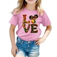 thumbnail image 3 of Girls Tshirts Empowering Graphic Tee Black History Month Inspirational Top Girls' Tops Pink 10-11 Years, 3 of 5