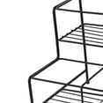thumbnail image 6 of Kuntesetty Coffee Syrup Organizer Rack 2 Tier Metal Display Stand Syrup Bottle Display Rack 6 Grids, 6 of 9
