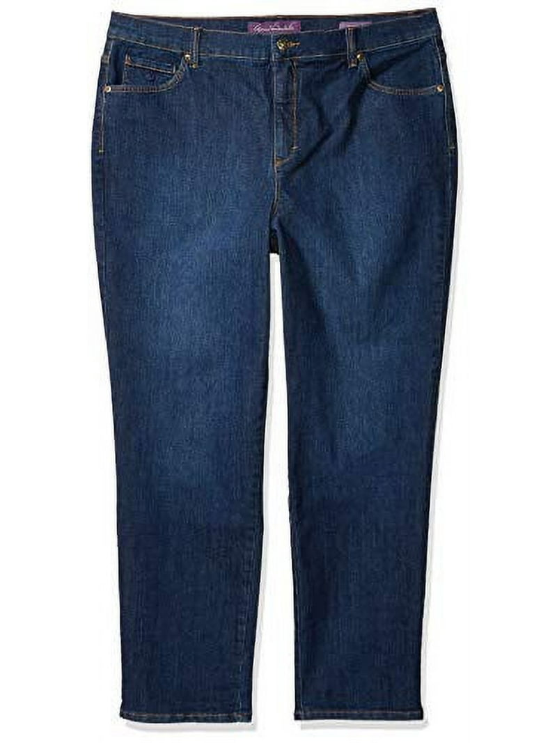 Gloria Vanderbilt Stretch Petite Amanda Straight Leg Jeans