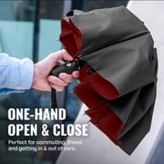 Repel Windproof Travel Umbrella, Auto Open Close Folding Umbrella Wind Tested to 100MPH