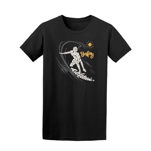Surfing Silhouette Tee Men's -Image by Shutterstock