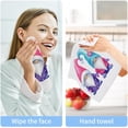 thumbnail image 4 of GZHJMY Cute Christmas Gnomes Wash Cloths 6 Pcs Small Cotton Wash Towels for Kitchen Bathroom, 4 of 5