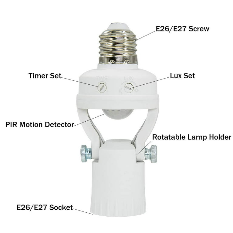 Pir 2024 bulb holder