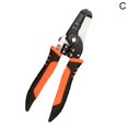 thumbnail image 5 of Multifunctional Useful Cable Wire Stripper Cutter Crimper Automatic Terminal Crimping Plier Tools Manganese Alloy, 5 of 7