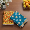 thumbnail image 4 of Lemon Starfish Seashells Summer Kitchen Towels Dish Towels 18x26 Inch Home Decorations Hand Towels Set of 2 Drying Dishcloth, 4 of 6