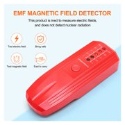 Radiation Tester 167 * 65 * 37MM Dosimeter Geiger Counter EMF Electromagnetic Tester EMF Meter 50/60Hz Radiation Detector ,Precise Measurement
