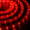 thumbnail image 3 of WYZworks 100 feet LED Rope Lighting (RED) Cool White, Warm White, Green, Blue, RGB, Orange Spool Option- Christmas Holiday Decoration Light | UL Certified Safety Fuse Included, 3 of 9
