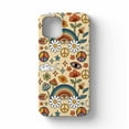 thumbnail image 5 of Tobelint Case for iPhone 14 Pro,Retro Flower Mushroom Pattern Case with Side Print,Slim Bumper Full Cover, 5 of 5