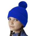thumbnail image 2 of Beechfield Bonnet Original à Pompons pour Garçons/filles, 2 of 2