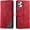 Red, variant on Comfortable Skin-Friendly PU+TPU Flip Phone case for iPhone 14 13 12 11 8 7 6 S X XS XR Plus Pro Max Mini SE Protective Cover Unique Full wrap-Around Anti-Drop Bumper(Red,13)