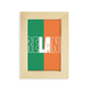 thumbnail image 1 of Irlanda, país, nombre de la bandera Escritorio de madera Arte Pintura 5x7 pies Marco de foto, 1 of 4