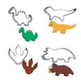 thumbnail image 4 of -kitchen Craft Stainless Steel Dinosaur -biscuit & Cookie Cutters Assorted, 4 of 5