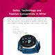 thumbnail image 4 of Kuymtek Smart Watch Fitness Tracker Watch-Heart Rate Calories Sleep Tracker (Azul), 4 of 9