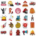 thumbnail image 5 of Pegatinas para camiones de bomberos y días de incendios, 50 unidades/lote, 5 of 5