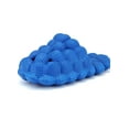 thumbnail image 3 of ABBYSQURE Women's Bubble Cloud Slides Men's Indoor and Outdoor Slippers Cute Summer for House Shower Non-Slip Massage Sandals - Dark Blue, 3 of 7