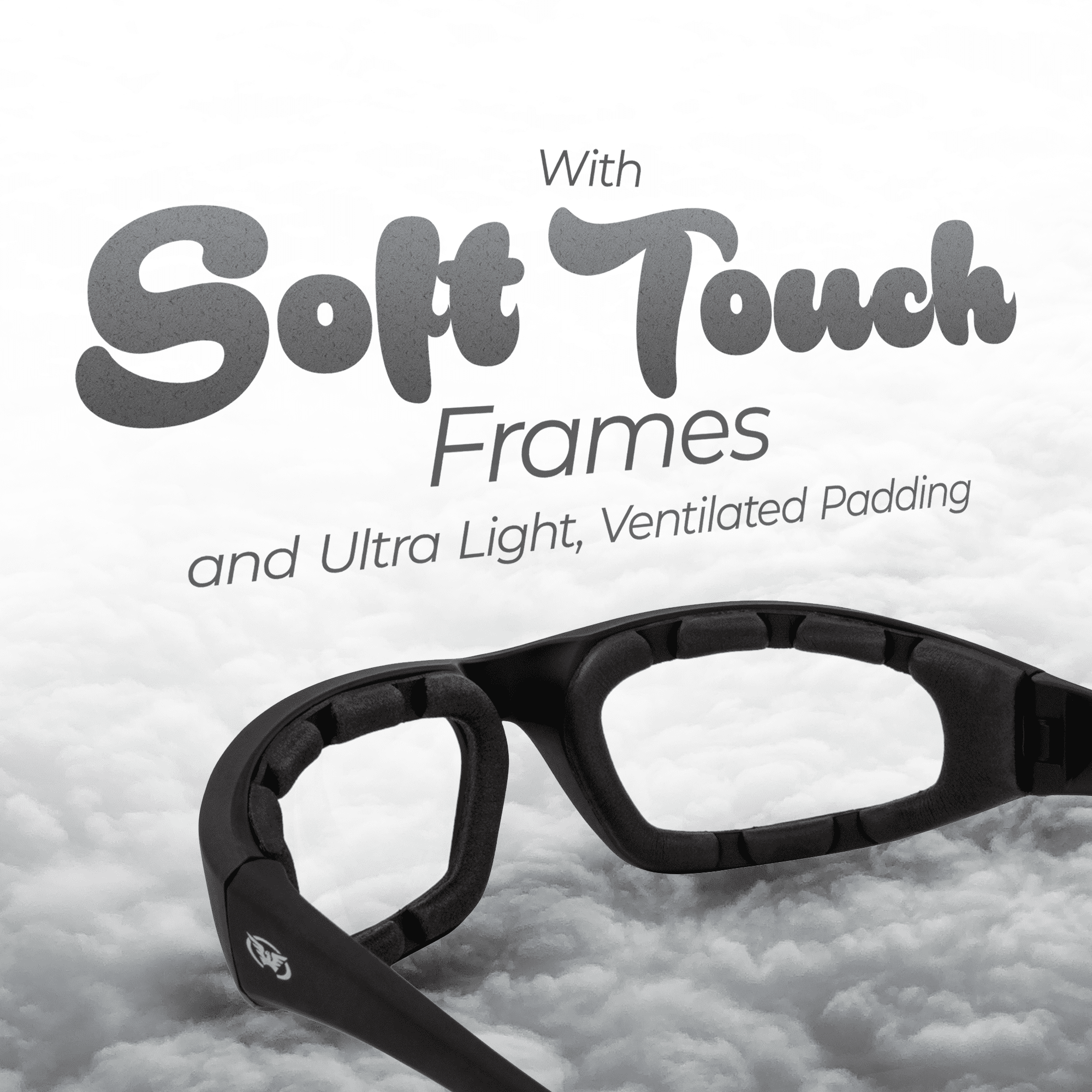 Safety Kickback Z Anti-Fog Safety Glasses With Clear Lens