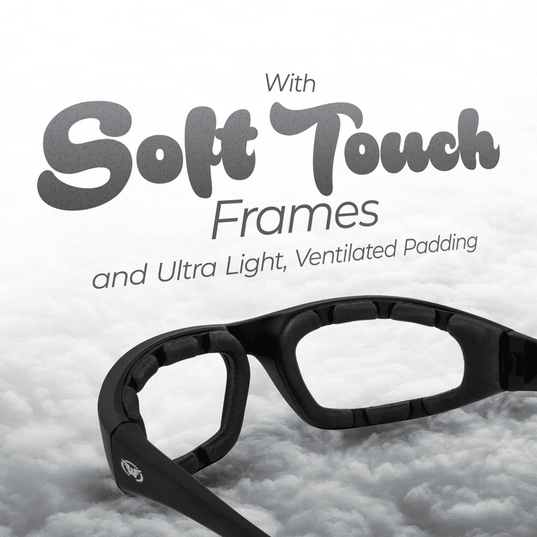 Kickback PHOTOCHROMIC Light Adjusting Lenses EVA Foam Padded