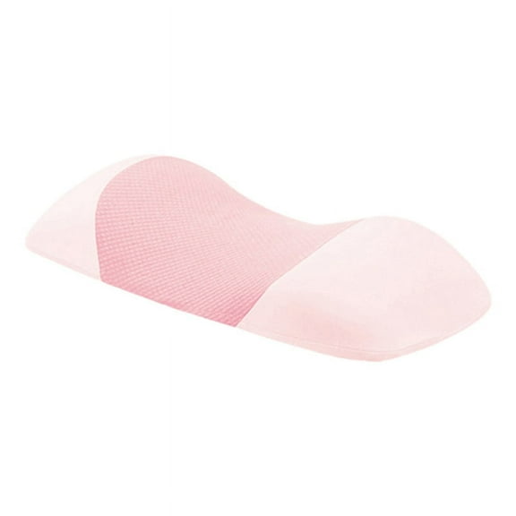 Memory Foam Pillow Multi-Functional Sleeping Pillow Support Leg Cushion Lumbar Extension Back Sleepers Pink
