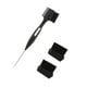 thumbnail image 5 of Cepillo de cejas de doble punta, cepillo de cola de rata, cepillo para peinar el cabello, pestañas Negro, 5 of 8