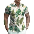 thumbnail image 5 of Camisas de playa de lujo para hombre y mujer, camisas de manga corta con solapa y estampado 3D vintage, ropa de calle, verano 2024, 5 of 5