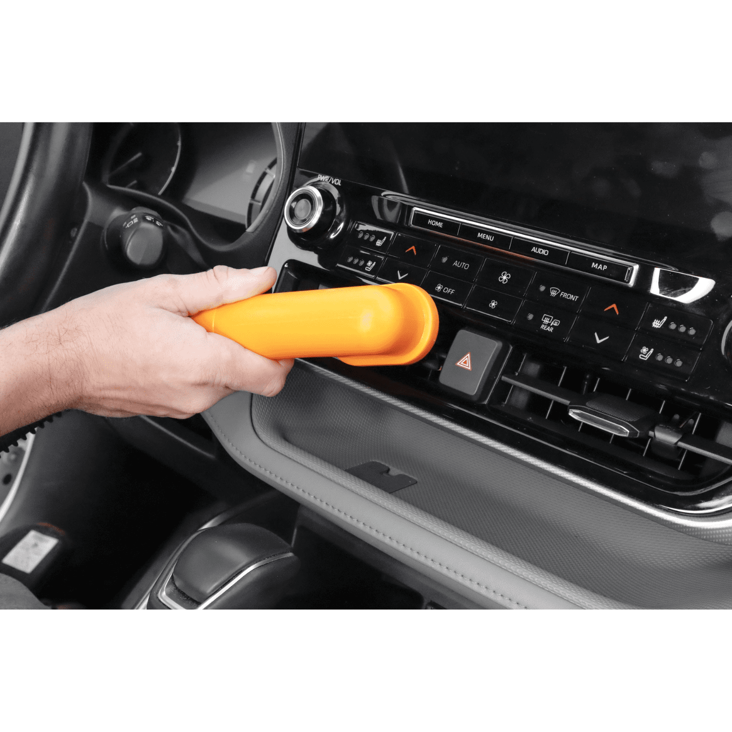 12V Portable Wet Dry Vacuum Cleaner for Car Interior Cleaning High Power 80W Suction Handheld Design with Extended Hose for Dust Removal Automotive Cleaning Device Lightweight Multipurpose Cleaner