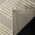 thumbnail image 4 of SAFAVIEH Blossom Winston Chevron Wool Area Rug, Silver/Ivory, 4' x 6', 4 of 7