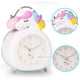 thumbnail image 2 of Unicornio blanco - Reloj de cabecera del dormitorio Reloj silencioso Xemadio LN-2158-2, 2 of 7