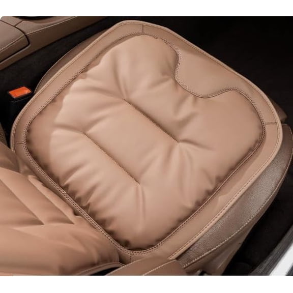 Leather Seat Cushion, Soft Padded Chair Cushion for Car, Office Chair & Home Seating
